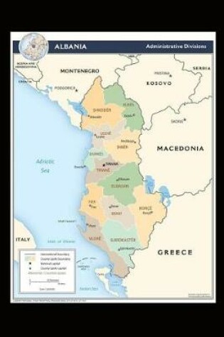 Cover of Map of Albania Journal