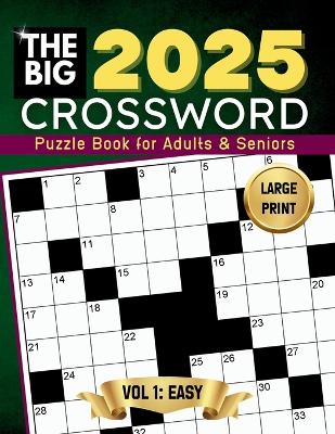 Book cover for The Big Crossword Puzzle Book for Adults and Seniors