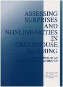 Book cover for Assessing Surprises and Nonlinearities in Greenhouse Warming