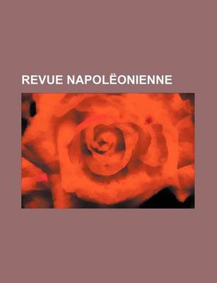 Book cover for Revue Napoleonienne