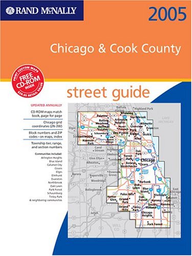 Book cover for Rand McNally Street Guide Chicago & Cook County