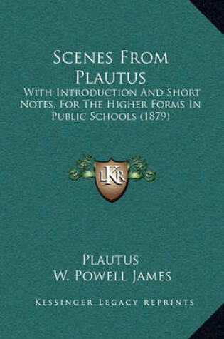 Cover of Scenes from Plautus