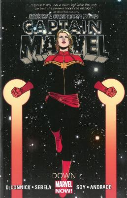 Book cover for Captain Marvel - Volume 2: Down (marvel Now)