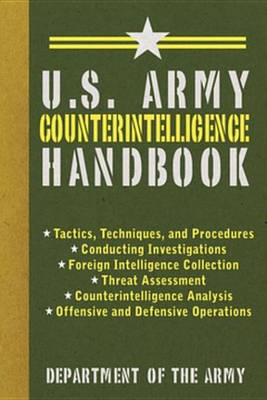Book cover for U.S. Army Counterintelligence Handbook