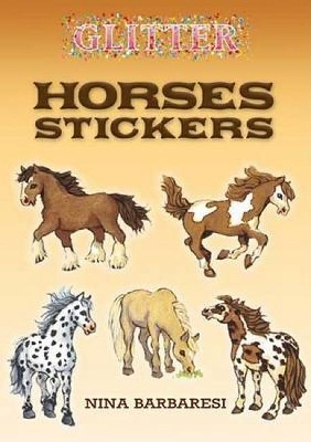 Book cover for Glitter Horses Stickers