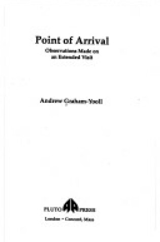 Cover of Point of Arrival