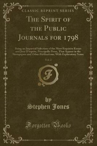 Cover of The Spirit of the Public Journals for 1798, Vol. 2