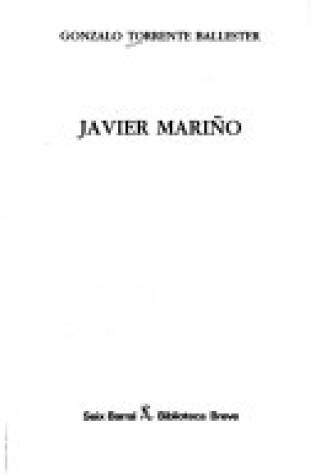 Cover of Javier Marino