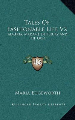 Book cover for Tales of Fashionable Life V2