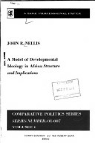 Cover of Model of Developmental Ideology in Africa