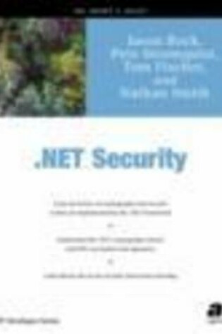 Cover of .NET Security