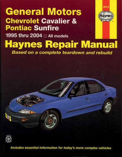 Book cover for Chevy Cavalier & Pontiac Sunfire