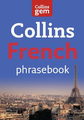 Book cover for Collins Gem French Phrasebook and Dictionary