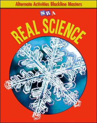 Book cover for SRA Real Science: Alternate Activities Blackline Masters