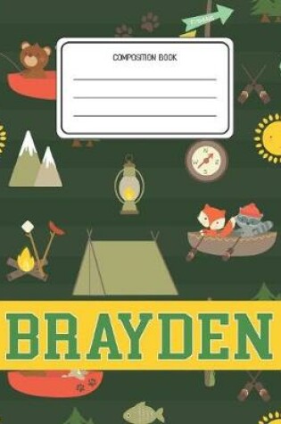 Cover of Composition Book Brayden