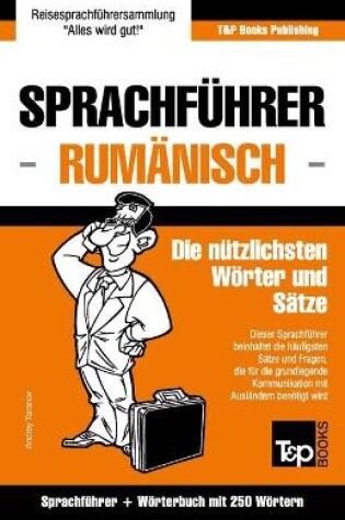 Cover of Sprachfuhrer Deutsch-Rumanisch und Mini-Woerterbuch mit 250 Woertern