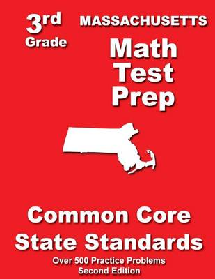 Book cover for Massachusetts 3rd Grade Math Test Prep