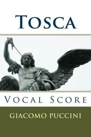 Cover of Tosca - vocal score (Italian and English)