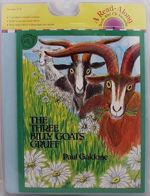 Book cover for The Three Billy Goats Gruff Book & CD