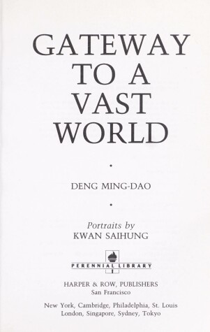 Book cover for Gateway to a Vast World