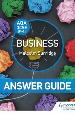 Cover of AQA GCSE (9-1) Business Answer Guide