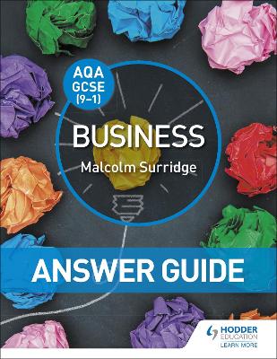 Book cover for AQA GCSE (9-1) Business Answer Guide