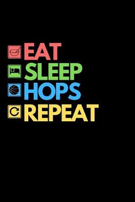 Book cover for Eat Sleep Hops Repeat