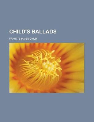 Book cover for Child's Ballads