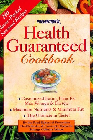 Cover of "Prevention's" Health Guaranteed Cookbook