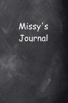 Cover of Missy Personalized Name Journal Custom Name Gift Idea Missy