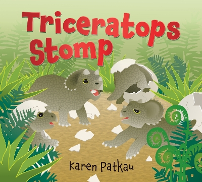 Book cover for Triceratops Stomp