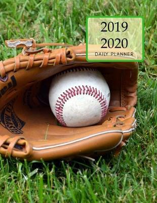 Book cover for 2019 2020 15 Months Baseball Games Daily Planner