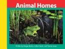 Book cover for Animal Homes