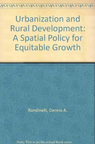 Cover of Urbanization and Rural Development