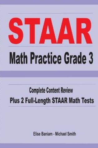 Cover of STAAR Math Practice Grade 3