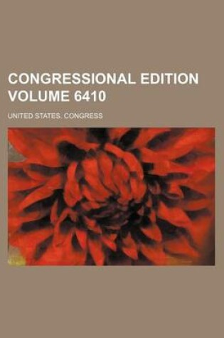 Cover of Congressional Edition Volume 6410