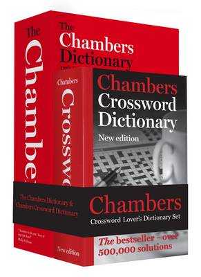 Book cover for Chambers Word Lover's Crossword Dictionary Set
