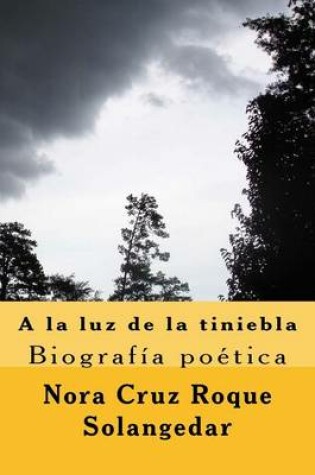 Cover of A la luz de la tiniebla, biografia poetica