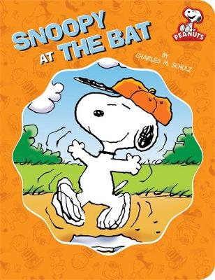 Book cover for Peanuts: Snoopy at the Bat