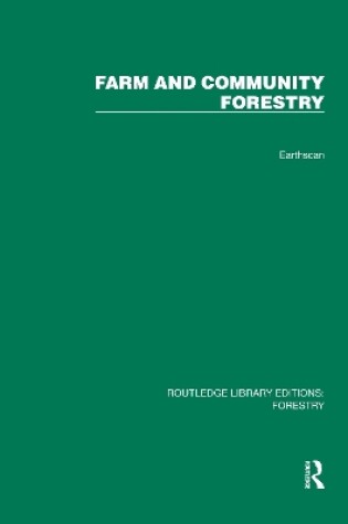 Cover of Farm and Comunity Forestry