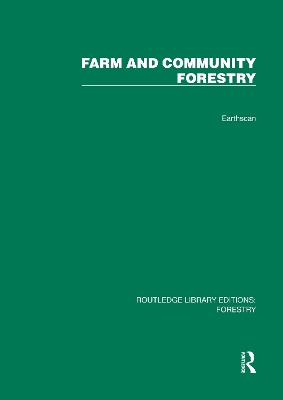 Cover of Farm and Comunity Forestry