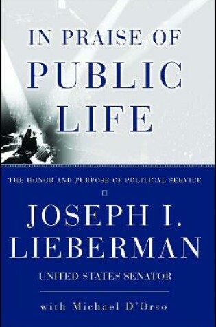 Cover of In Praise Of Public Life