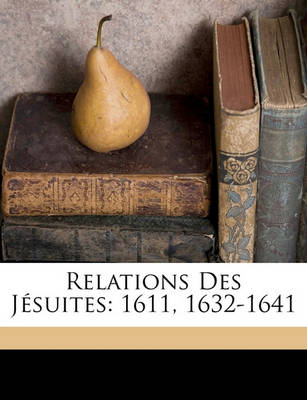 Book cover for Relations Des Jesuites