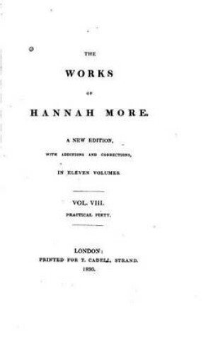 Cover of The Works of Hannah More - Vol. VIII