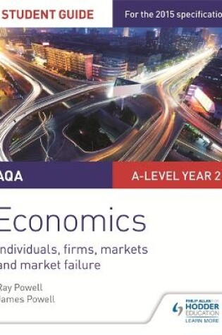 Cover of AQA A-level Economics Student Guide 3: Individuals, firms, markets and market failure