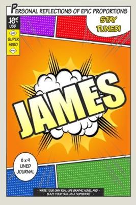 Book cover for Superhero James