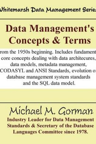 Cover of Data Management's Concepts & Terms