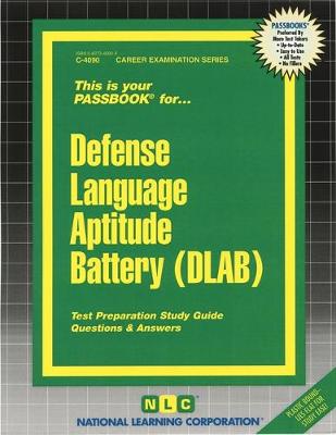 Book cover for Defense Language Aptitude Battery (DLAB)