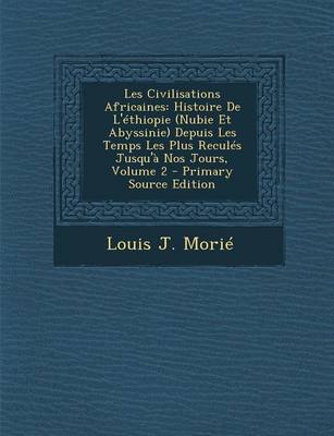 Book cover for Les Civilisations Africaines
