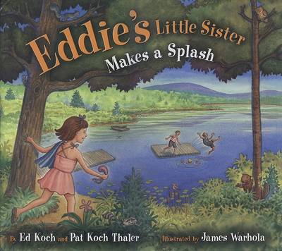 Book cover for Eddie's Little Sister Makes a Splash